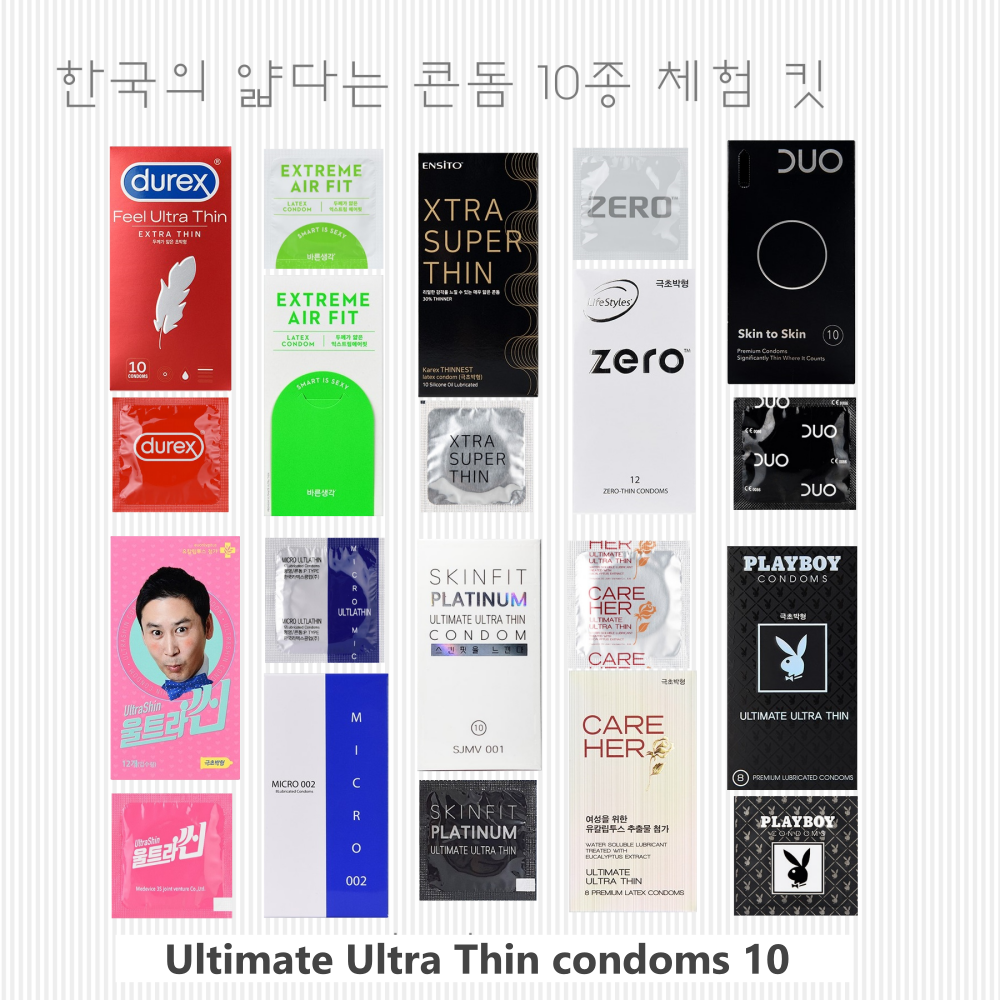 MAGICnLOVE, 10 kinds of ultra-thin condom experience kit (Only Members)