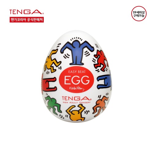MAGICnLOVE, TENGA Keith Haring EGG Dance (Disposable) - Egg Series