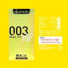 MAGICnLOVE, Okamoto 003 Real Fit Ultra-thin (10pcs/1box)
